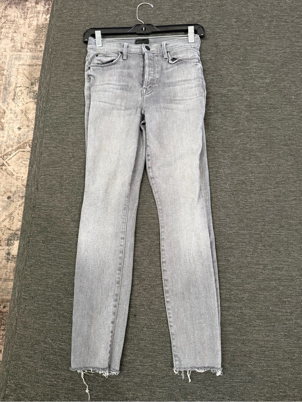 Mother High-Rise size 25 Slim Women’s Jeans — Light Gray Wash